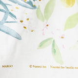 Nani IRO Kokka Margo Organic Double Gauze - White A - 50cm