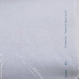 Nani IRO Kokka Gunsei Cotton Linen - Grey A - 50cm