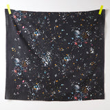 Nani IRO Kokka Encounter Organic Double Gauze - Black D - 50cm