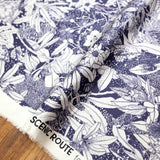 Nerida Hansen Scenic Route Monochrome Native - Cotton Sateen - 50cm