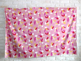 Nerida Hansen Anne Bomio Cloverdale Pond Pink - Cotton Sateen - 50cm