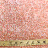 Cotton + Steel Rifle Paper Co Basics Menagerie Champagne Cotton - Coral - Half Yard